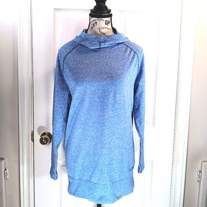 NWOT The North Face Women's Light Blue Pullover Athletic Hoodie Size Large